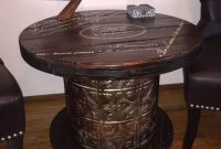 Spool to Sips: Crafting Your Own Wine Table