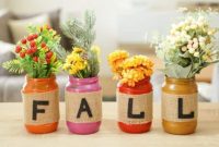 Cozy Farmhouse Fall Lettered Jars