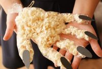 Creepy Popcorn Hand Snacks