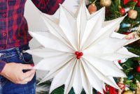DIY Giant Paper Bag Star Decorations