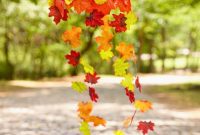 Vibrant Autumn Leaves Mobile