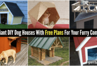 15 Free Plans: Build a Dream Dog House for Your Furry Friend