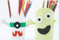 Shampoo Bottle Monsters: Creative Desk Organizers