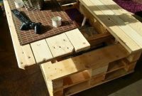 Craft an Exquisite Multifunctional Coffee Table from Just Two Pallets