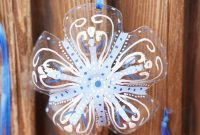 Bottle to Bauble: Stunning Upcycled Snowflakes