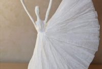 Transform Wire and Napkins into Dancing Ballerinas