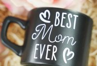 Make Three Unique Cricut Coffee Mugs for Mother’s Day