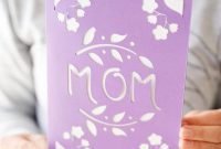 Cricut Mother’s Day Cards Tutorial For Unique Designs