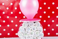 Craft Your Own Darling Pacifier Diaper Cake