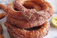 Irresistible Crispy Fried Cinnamon Apple Rings
