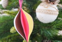 Whimsical Paper Evergreen Decor
