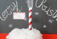 Whimsical Arctic Lamppost Craft