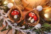 Whimsical Walnut Shell Holiday Decor