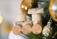 Wine Cork Express Christmas Ornament