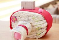 Picture Perfect Diaper Cake Camera