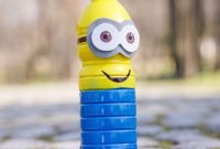 Upcycled Bottle Minion Creations