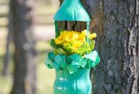 Soda Bottle Hanging Gardens