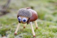 Whimsical Acorn Lamb Fairy Garden Figurine