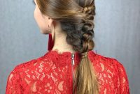 Effortless Chic Knotted Braid