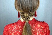 Effortless Woven Ponytail Style