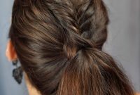 Effortless Boho Braid High Ponytail