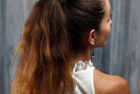 Stunning Half-Up French Braid Ponytail