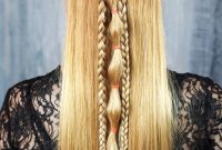 Charming Half-Up Viking Braids