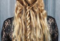 Elegant Twisted Half Updo