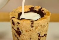 Vanilla Milk Cookie Cup Delight