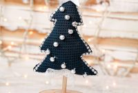Charming Fabric Tabletop Christmas Tree Craft