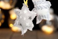 Cozy Fabric Star Christmas Adornments