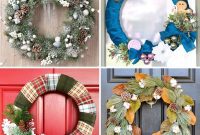 41 Breathtaking Winter Wreaths to Elevate Your Home Decor