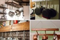 43 Brilliant DIY Pot Rack Projects