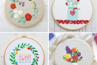 Creative DIY Floral Embroidery Ideas and Projects