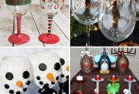 Sip and Sparkle: 5 Festive Wine Glass Painting Ideas for Christmas