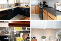 Instant Style: 32 DIY Peel and Stick Backsplash Makeovers