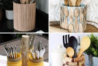 35 DIY Utensil Holders for a Stylish and Organized Kitchen