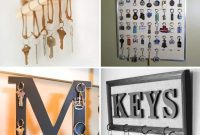 47 Clever DIY Key Holder and Organizer Projects