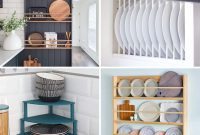 Creative DIY Plate Racks for Organized Kitchens