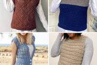 40 Chic Crochet Vest Designs