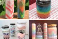 Crafting Colorful Salt Jars 25 Project Ideas