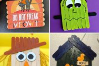Spooktacular Popsicle Stick Halloween Projects