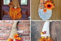 Whimsical Fall Gnome Wreath Inspirations