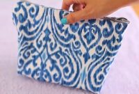 Craft a No Sew Pencil and Makeup Pouch