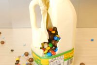 Sculpt a Chocolate Milk Bottle and Fill It with Delicious Treats