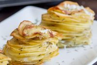 Effortless Parmesan Potato Stacks