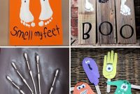 Spooktacular Handprint and Footprint Halloween Fun