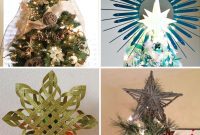 Crown Your Christmas Tree with 15 Festive DIY Topper Designs