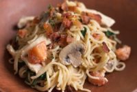 Chicken, Bacon, Spinach Spaghetti: A Modern Classic