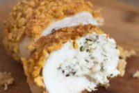 Golden Crispy Bacon and Cheese Chicken Rolls Easy Family Dinner